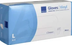 Abena Latex-Handschuhe Classic Puderfrei L 100 Handschuhe