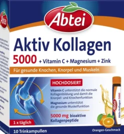 Abtei Aktiv Kollagen 5000 10 X 25 ml Ampullen