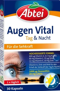 Abtei Augen Vital Tag & Nacht 30 Kapseln