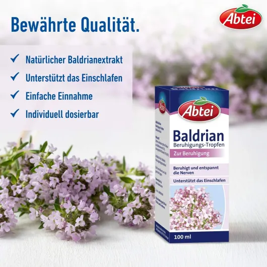 Abtei Baldrian Beruhigungs Tropfen 100 ml Tropfen