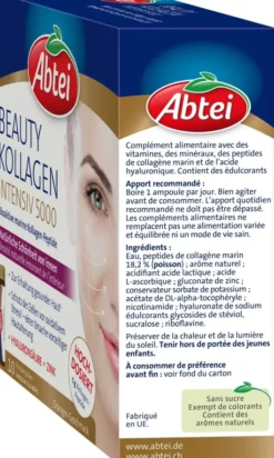 Abtei Beauty Kollagen Intensiv 5000 10 X 25 ml Trinkampullen