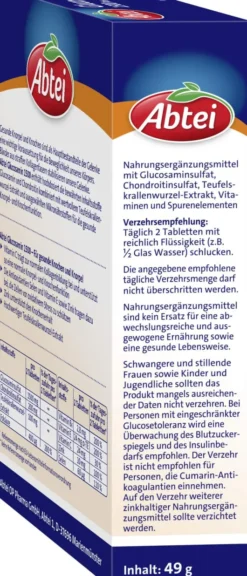 Abtei Glucosamin 1500 30 Tabletten