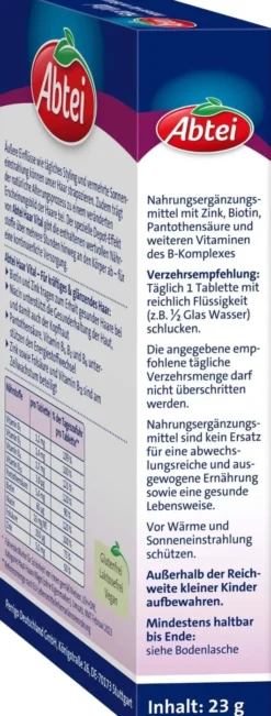 Abtei Haar Vital Depot Tabletten 30 Stück