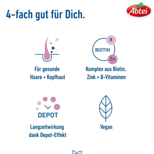 Abtei Haar Vital Depot Tabletten 30 Stück