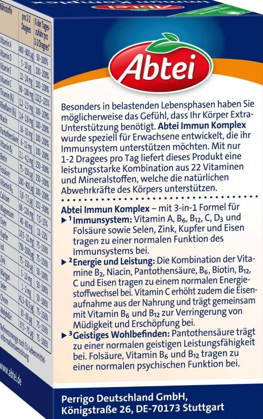 Abtei Immun Komplex 40 Dragees