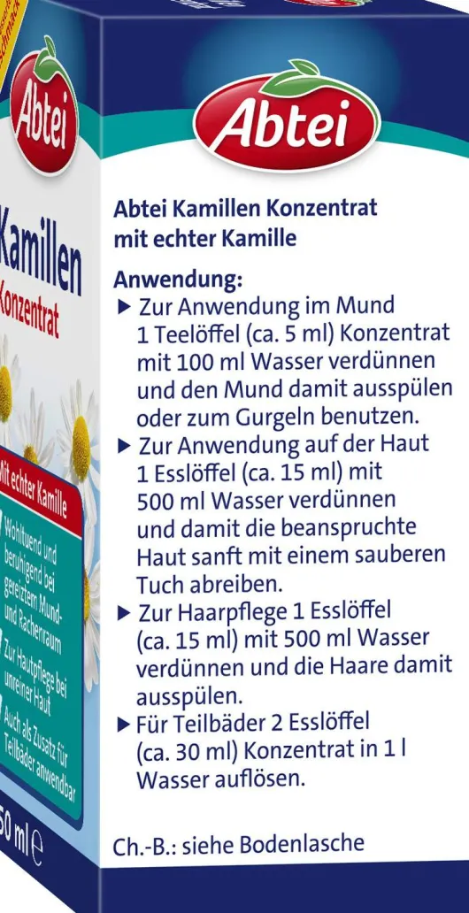 Abtei Kamillen Konzentrat 50 ml