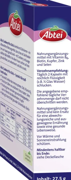 Abtei Kürbis Plus Cranberry 30 Kapseln