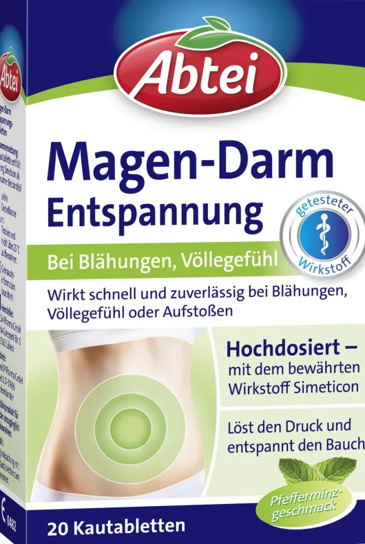 Abtei Magen Darm Entspannung 20 Kautabletten