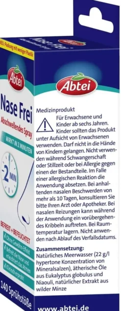 Abtei Nase Frei 20 ml Spray