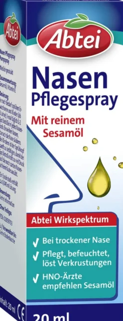 Abtei Nasenpflegeöl 20 ml Nasenspray