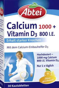 Abtei Osteo Vital Citrus 30 Kautabletten