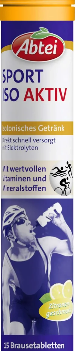 Abtei Sport Iso Aktiv Vitamine+mineralstoffe 15 Brausetabletten