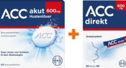 ACC akut 600 40 Brausetabletten + ACC direkt 600 mg Pulver 20 Beutel
