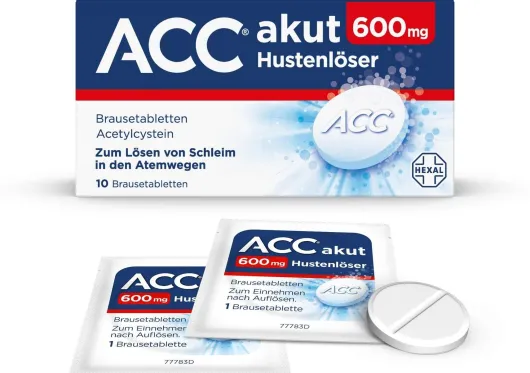 ACC akut 600 mg Hustenlöser 10 Brausetabletten