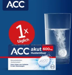 ACC akut 600 mg Hustenlöser 10 Brausetabletten