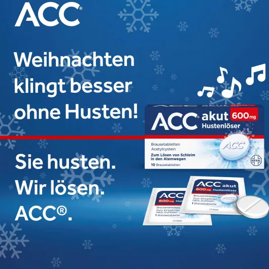 ACC akut 600 mg Hustenlöser 10 Brausetabletten