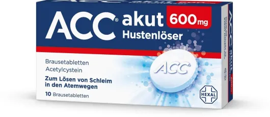 ACC akut 600 mg Hustenlöser 10 Brausetabletten