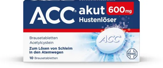 ACC akut 600 mg Hustenlöser 10 Brausetabletten