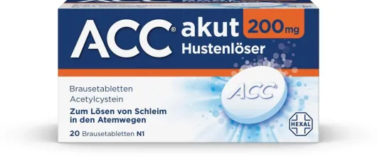 ACC akut 200 mg Hustenlöser 20 Brausetabletten