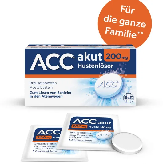 ACC akut 200 mg Hustenlöser 20 Brausetabletten