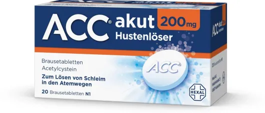 ACC akut 200 mg Hustenlöser 20 Brausetabletten