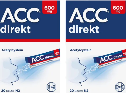 ACC direkt 600 mg Pulver 2 x 20 Beutel