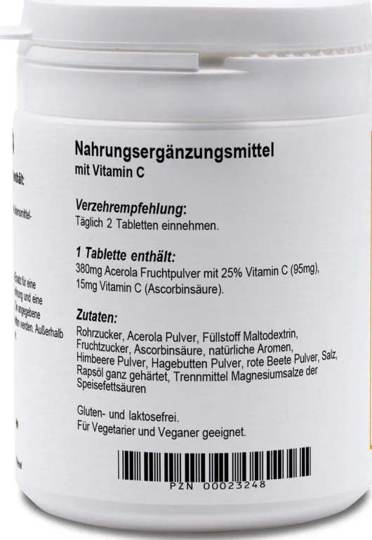 Acerola Vitamin C 200 Tabletten