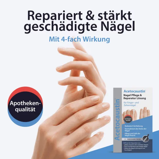 Acetocaustin Nagelpflege & Reparatur Lösung 9 ml