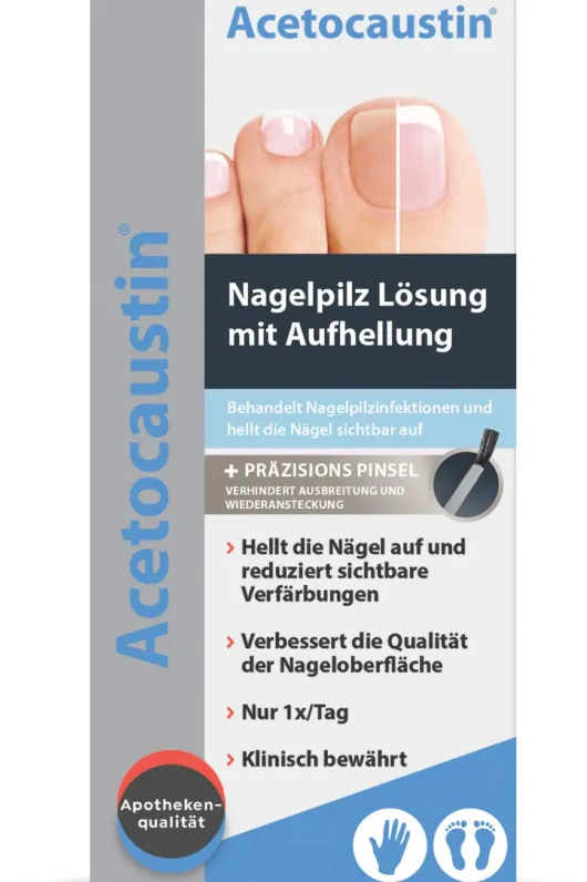 Acetocaustin Nagelpilz Lösung mit Aufhellung 9 ml