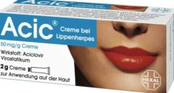 Acic Creme bei Lippenherpes 2 g