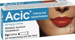 Acic Creme bei Lippenherpes 2 g