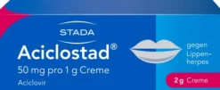 Aciclostad gegen Lippenherpes 2 g Creme