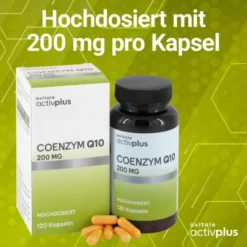 Activplus Coenzym Q10 200 mg 120 Kapseln