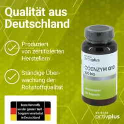 Activplus Coenzym Q10 200 mg 120 Kapseln