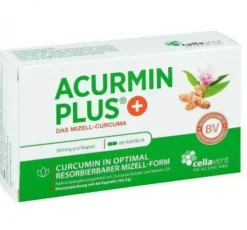 Acurmin Plus das Mizell - Curcuma 60 Weichkapseln