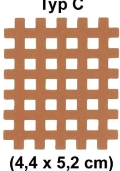 AcuTop Gitter Tape Typ C 4,5 x 5,2 cm