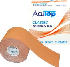 AcuTop Kinesiologie Tape Classic beige 5 cm x 5 m