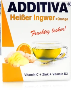 Additiva Heißer Ingwer + Orange 120 G Pulver