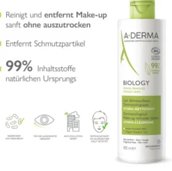 A-Derma Biology Make-Up Entfernungslotion 400 ml