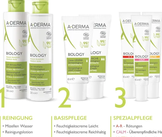 A-Derma Biology Make-Up Entfernungslotion 400 ml