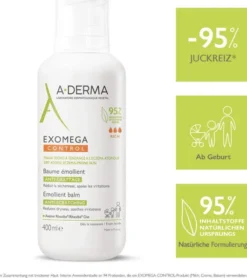 A-Derma Exomega Control Balsam rückfettend 400 ml