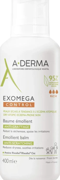 A-Derma Exomega Control Balsam rückfettend 400 ml