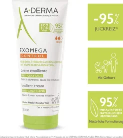 A-Derma Exomega Control Creme rückfettend 200 ml