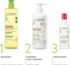 A-Derma Exomega Control Milch Rückfettend 400 ml