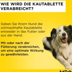 AdTab 225 mg für mittelgroße Hunde (5,5-11 kg) 3 Kautabletten