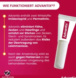 Advantix Spot-On Hund 10-25 kg 4 x 2,5 ml Lösung