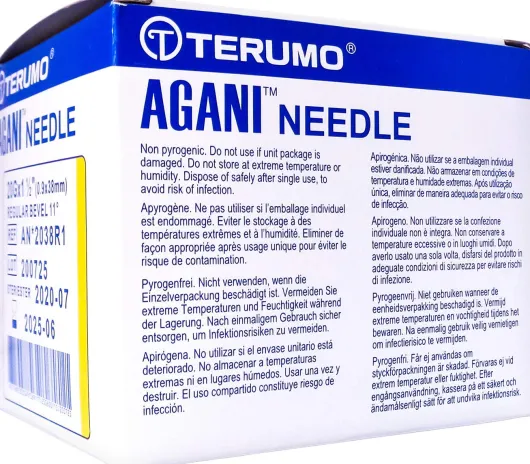 Agani Kanüle 20 G 38 mm Gelb