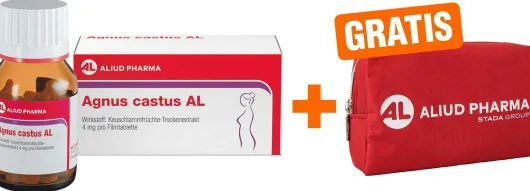 Agnus castus AL 100 Tabletten + gratis Medikamententasche 1 Stück