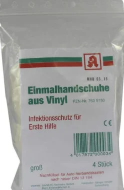 Aids Schutzhandschuhe Vinyl
