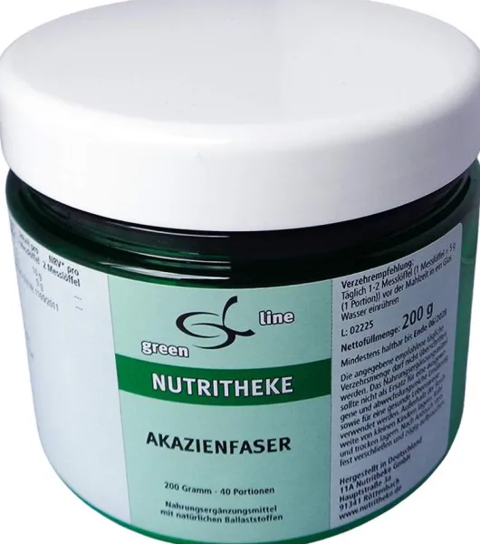 Akazienfaser Pulver 200 G
